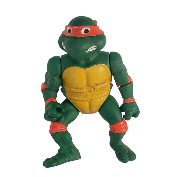 Playmates Other - Vintage ‘89 12” Teenage Mutant Ninja Turtles Michelangelo Action Figure Preowned